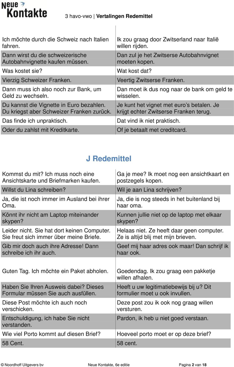 Ik zou graag door Zwitserland naar Italië willen rijden. Dan zul je het Zwitserse Autobahnvignet moeten kopen. Wat kost dat? Veertig Zwitserse Franken.