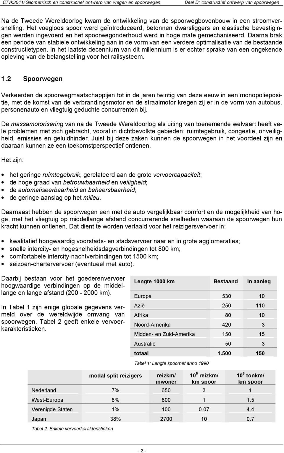 Daarna brak een periode van stabiele ontwikkeling aan in de vorm van een verdere optimalisatie van de bestaande constructietypen.