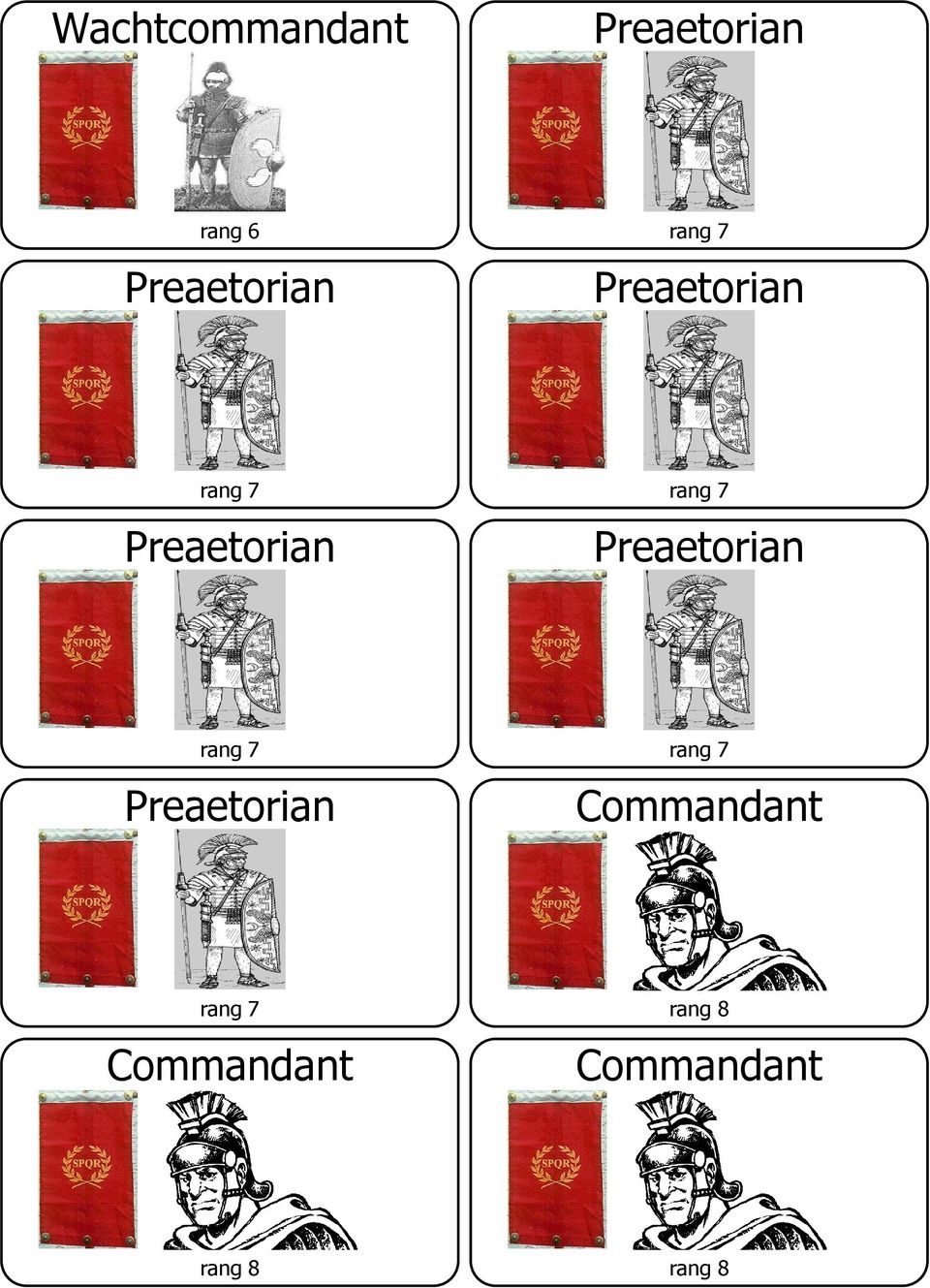 Preaetorian Preaetorian Commandant
