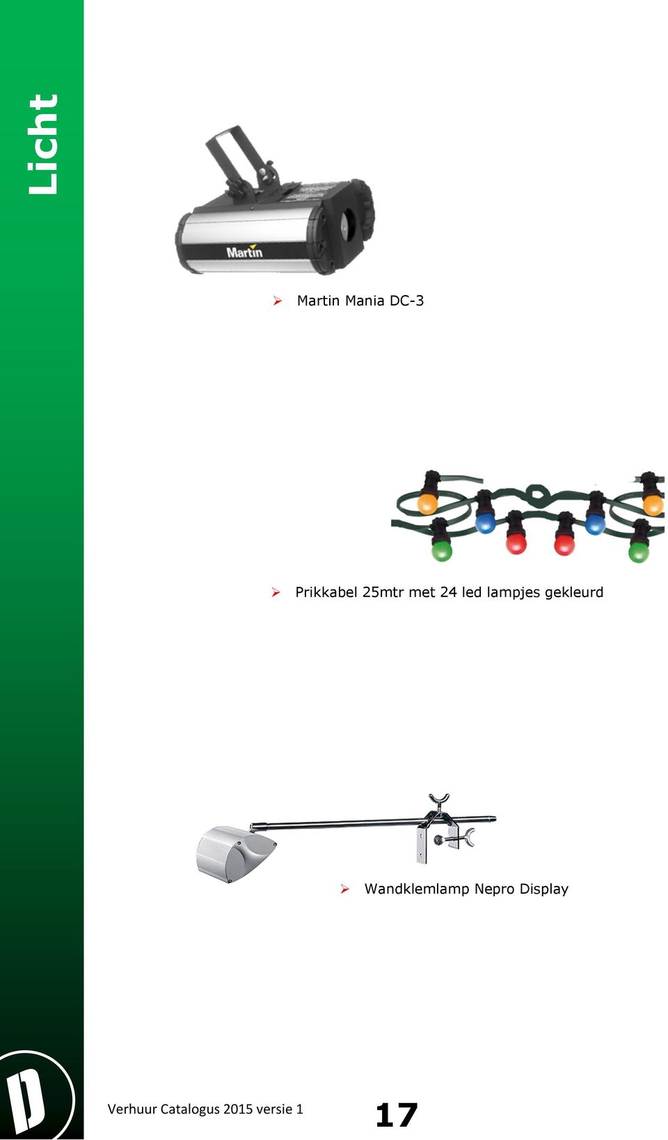 led lampjes gekleurd