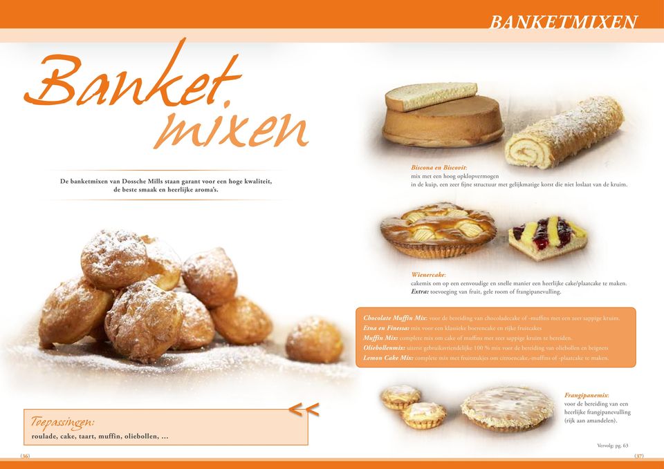 Wienercake: cakemix om op een eenvoudige en snelle manier een heerlijke cake/plaatcake te maken. Extra: toevoeging van fruit, gele room of frangipanevulling.