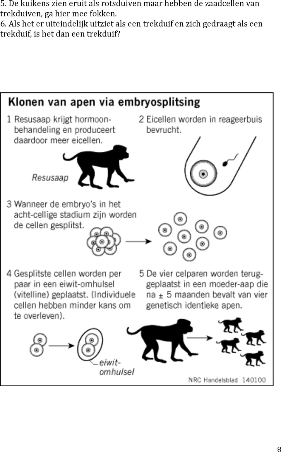 Als het er uiteindelijk uitziet als een trekduif en