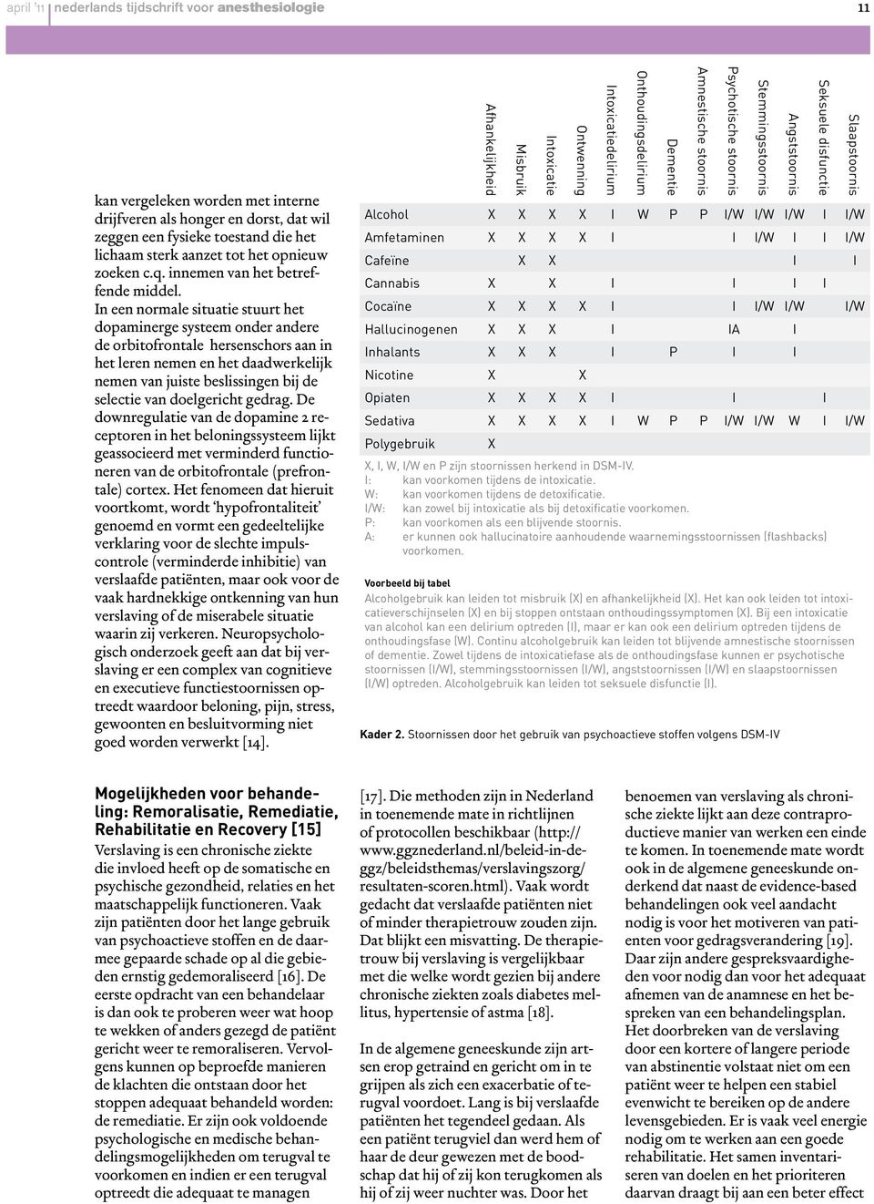 In een normale situatie stuurt het dopaminerge systeem onder andere de orbitofrontale hersenschors aan in het leren nemen en het daadwerkelijk nemen van juiste beslissingen bij de selectie van