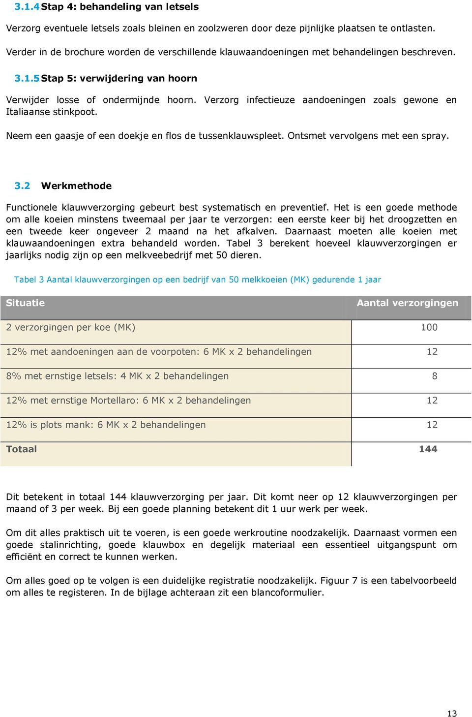 Verzorg infectieuze aandoeningen zoals gewone en Italiaanse stinkpoot. Neem een gaasje of een doekje en flos de tussenklauwspleet. Ontsmet vervolgens met een spray. 3.