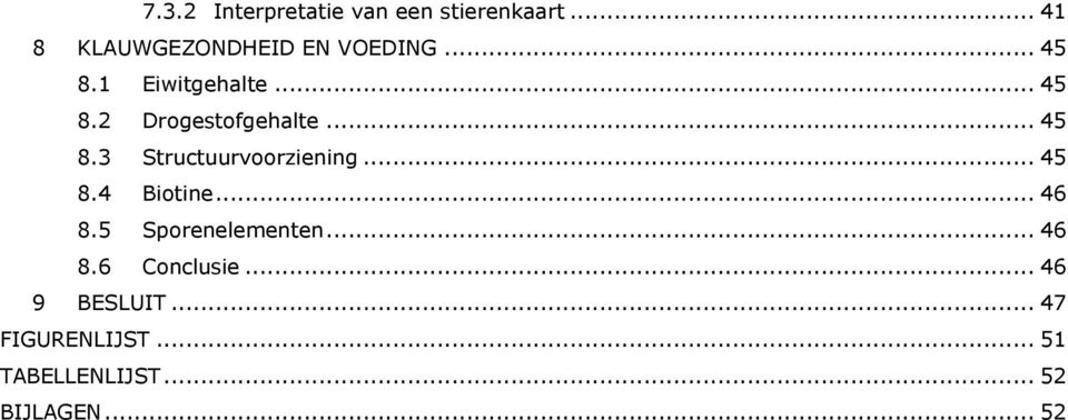 .. 45 8.4 Biotine... 46 8.5 Sporenelementen... 46 8.6 Conclusie.