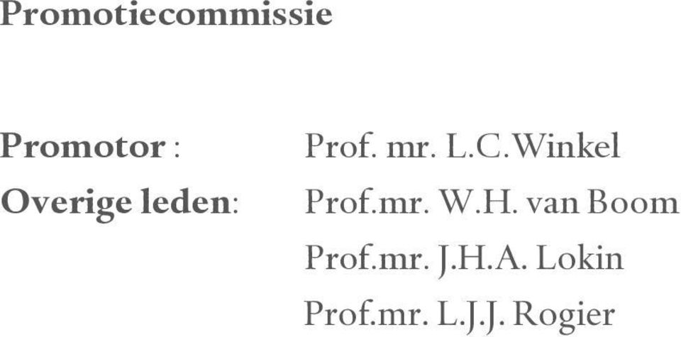 Winkel Prof.mr. W.H.