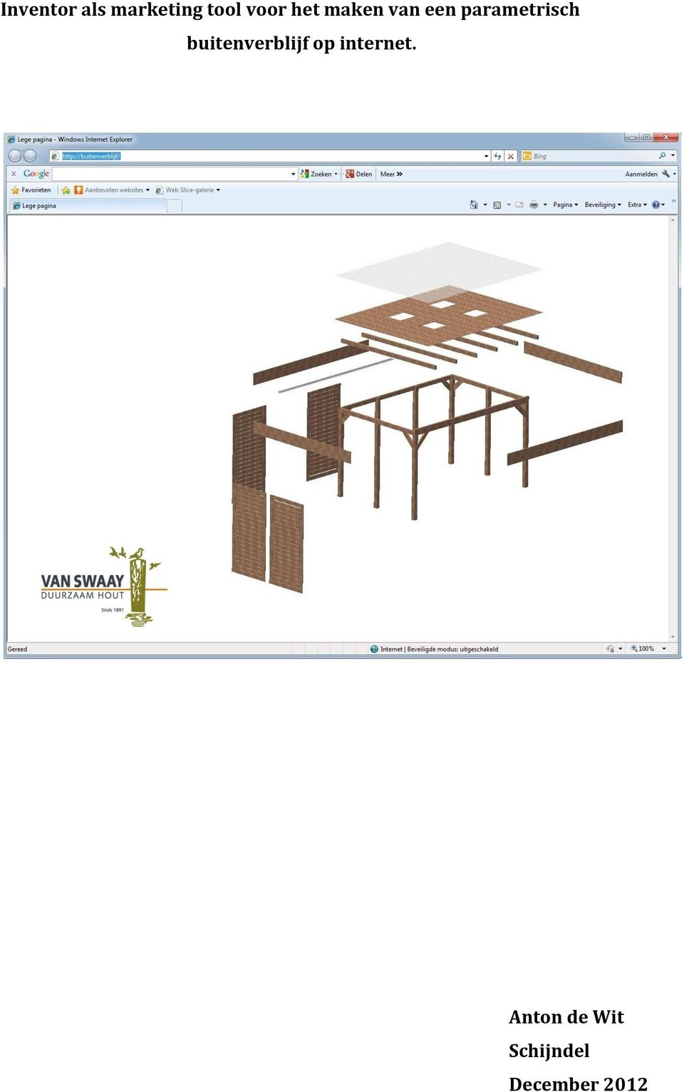 parametrisch buitenverblijf op