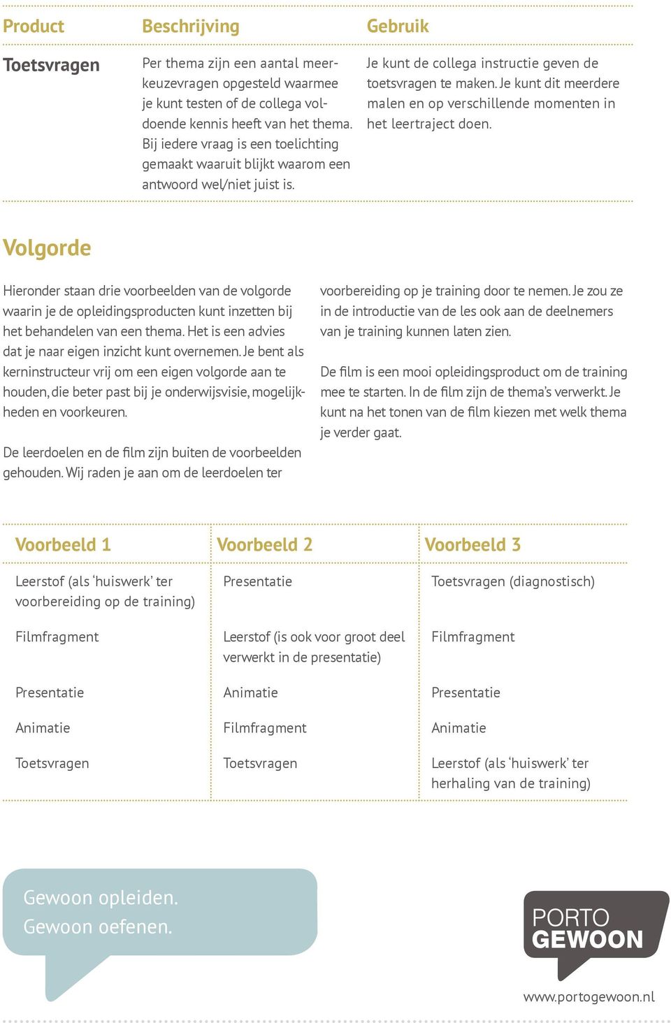 Je kunt dit meerdere malen en op verschillende momenten in het leertraject doen.