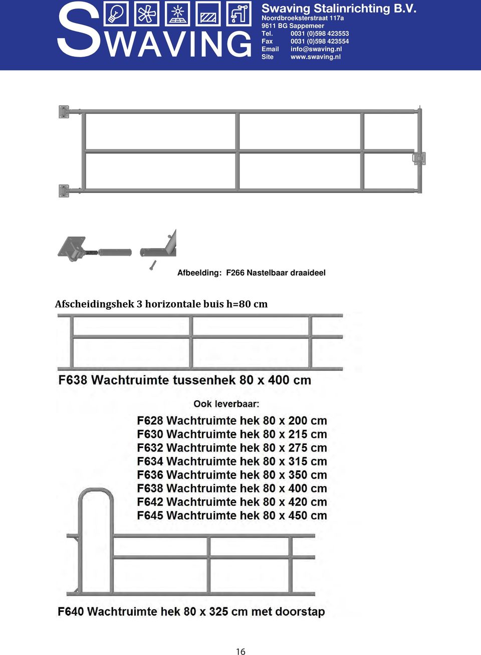 Afscheidingshek 3