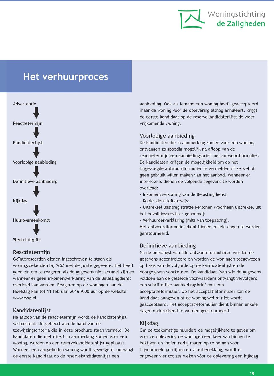 Het heeft geen zin om te reageren als de gegevens niet actueel zijn en wanneer er geen inkomensverklaring van de Belastingdienst overlegd kan worden.