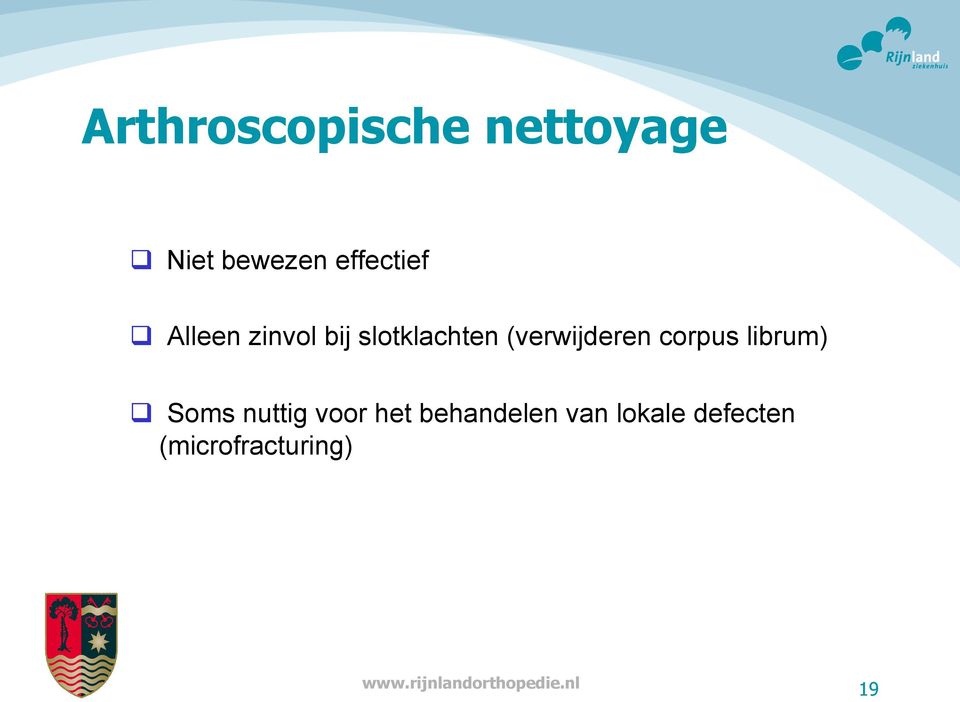 (verwijderen corpus librum) q Soms nuttig voor