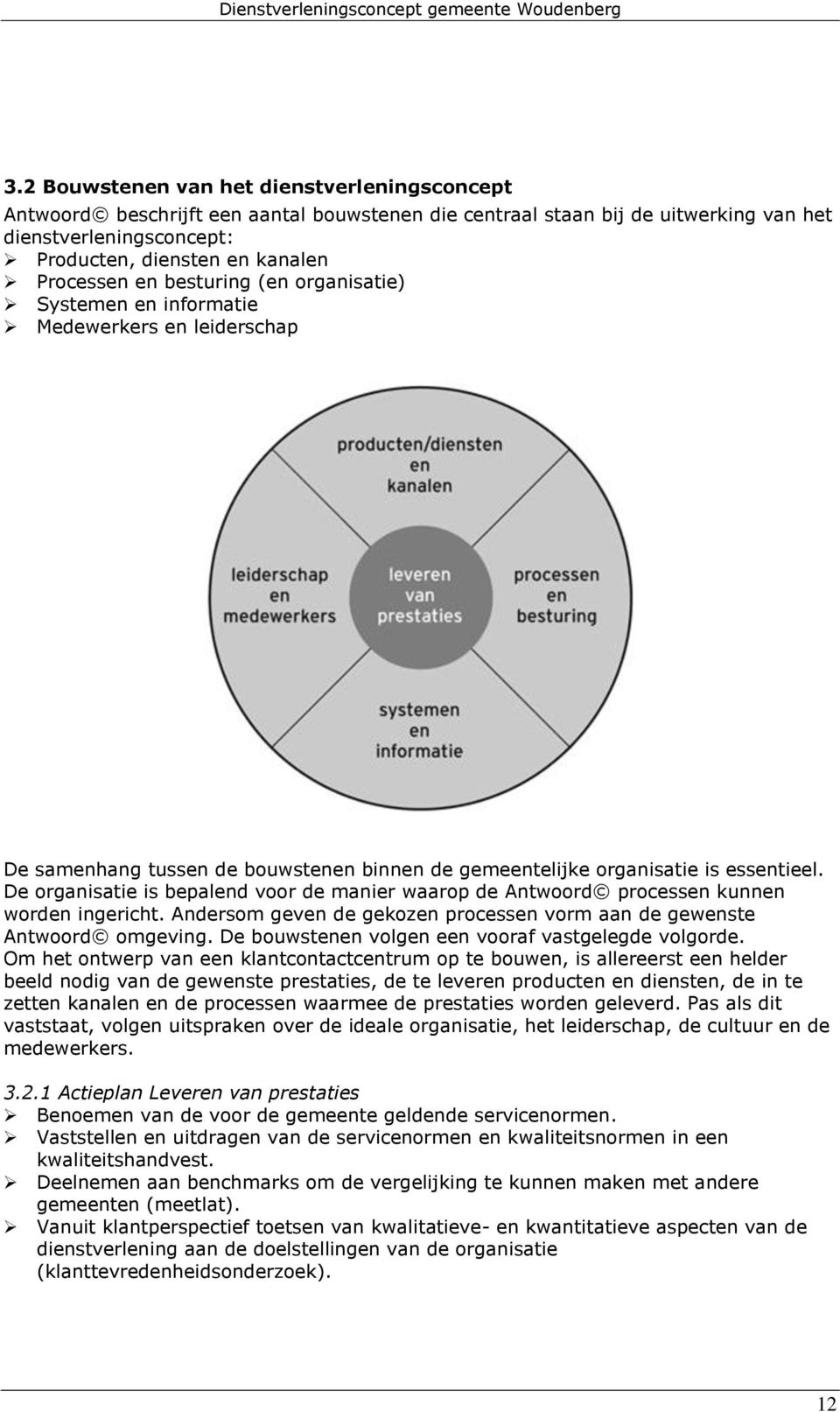 De organisatie is bepalend voor de manier waarop de Antwoord processen kunnen worden ingericht. Andersom geven de gekozen processen vorm aan de gewenste Antwoord omgeving.