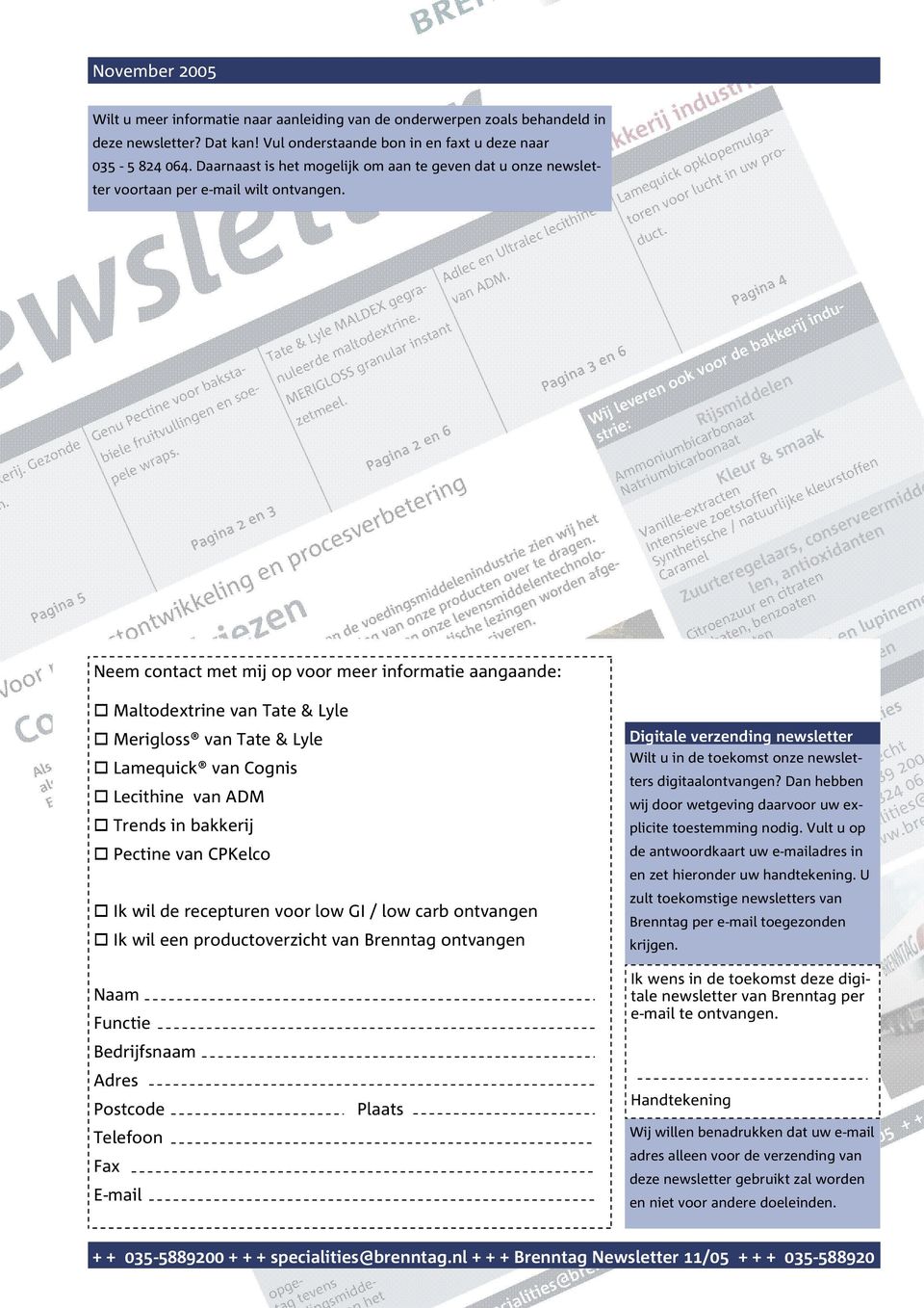 Genu Pectine voor bakstabiele fruitvullingen en soepele wraps. Pagina 2 en 3 Concrete adviezen Tate & Lyle MALDEX gegranuleerde maltodextrine. MERIGLOSS granular instant zetmeel.