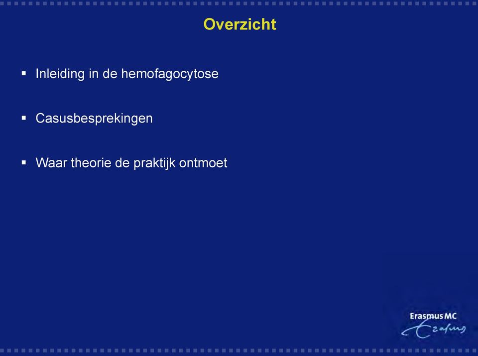 Casusbesprekingen Waar