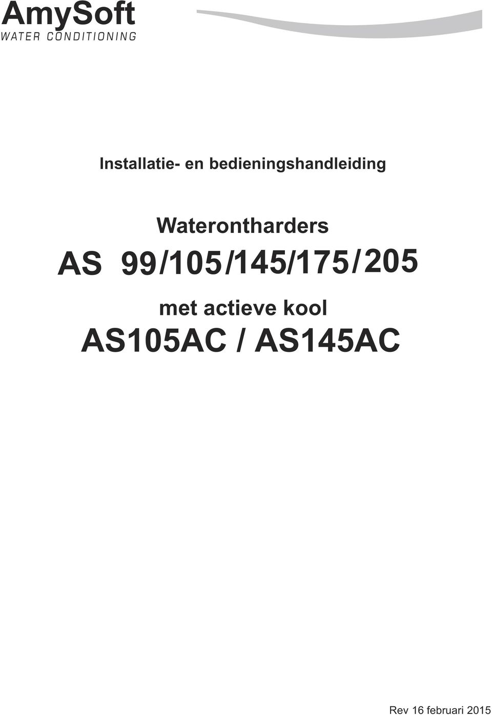 Waterontharders AS 99 / 105/ 145/