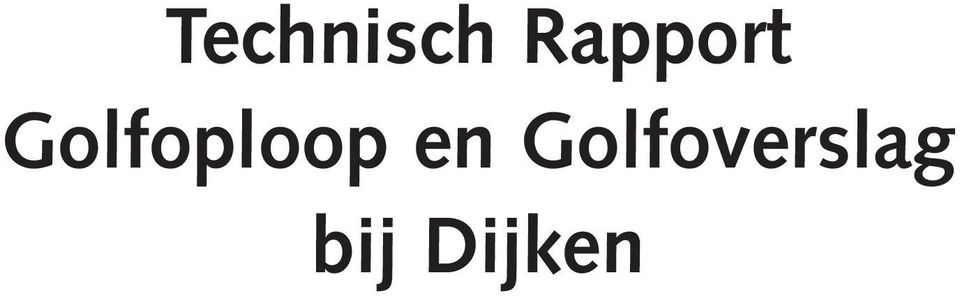 Golfoploop en