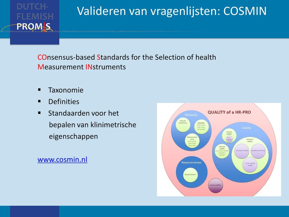 INstruments Taxonomie Definities Standaarden voor