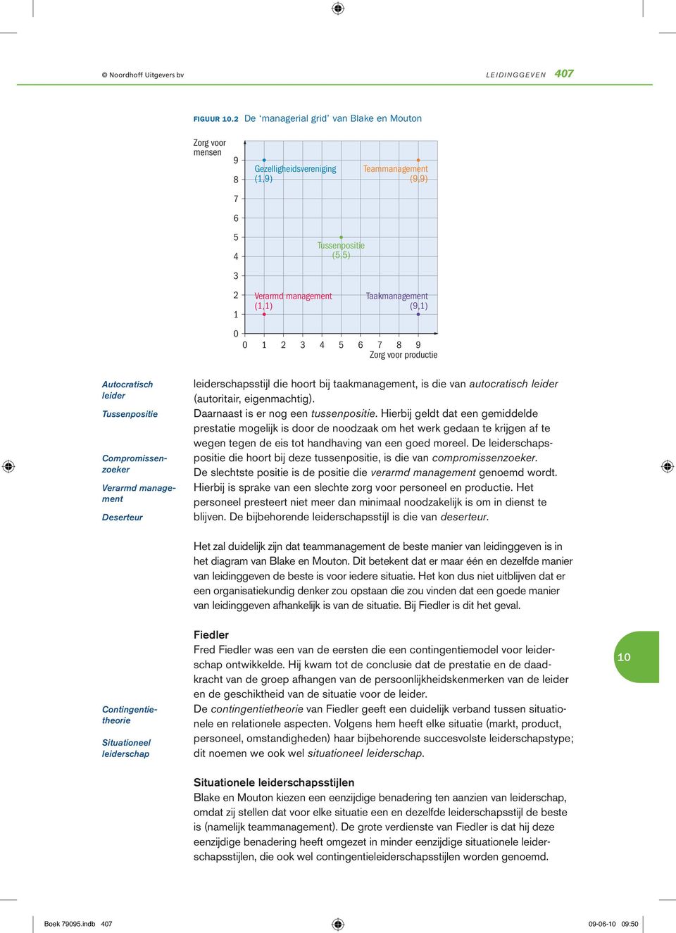 2 3 4 5 6 7 8 9 Zorg voor productie autocratisch leider tussenpositie compromissenzoeker deserteur leiderschapsstijl die hoort bij taakmanagement, is die van autocratisch leider (autoritair,