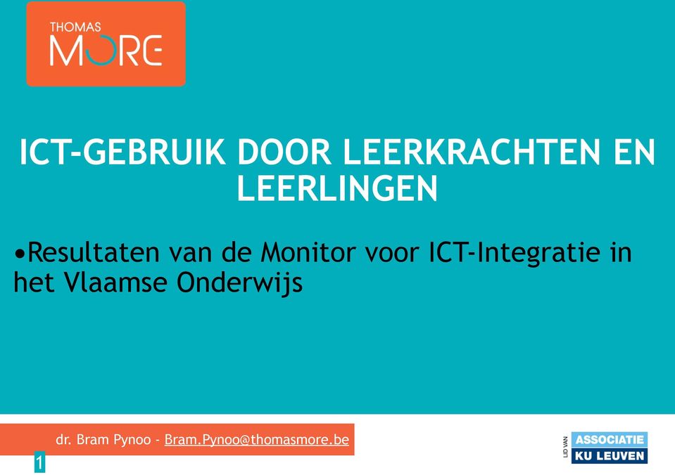 voor ICT-Integratie in het Vlaamse