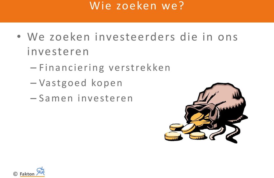 in ons investeren