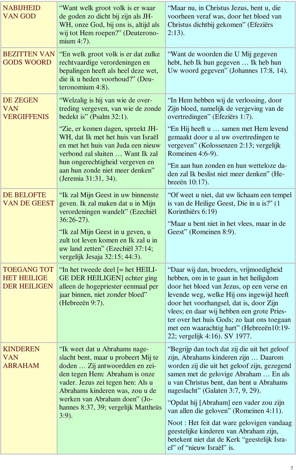 En welk groot volk is er dat zulke rechtvaardige verordeningen en bepalingen heeft als heel deze wet, die ik u heden voorhoud? (Deuteronomium 4:8).