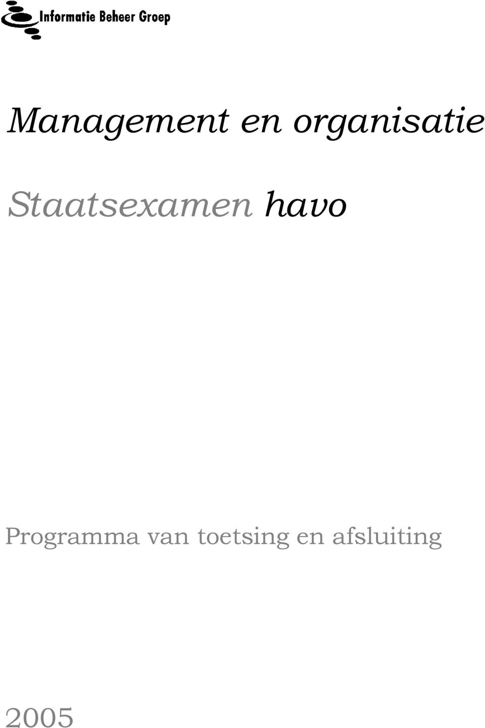 Staatsexamen havo