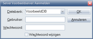 HOOFDSTUK 1. INSTALLATIE PROCEDURE WIS@D 10 Hierna krijg je het scherm met het overzicht van reeds ingegeven connecties.