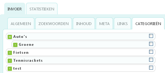 2.3 Meta Hier kunnen de klassieke parameters ingevuld worden die ervoor zorgen dat de basis van de pagina's goed ingevuld zijn en daardoor binnen Google ook netjes opgemaakt verschijnen.