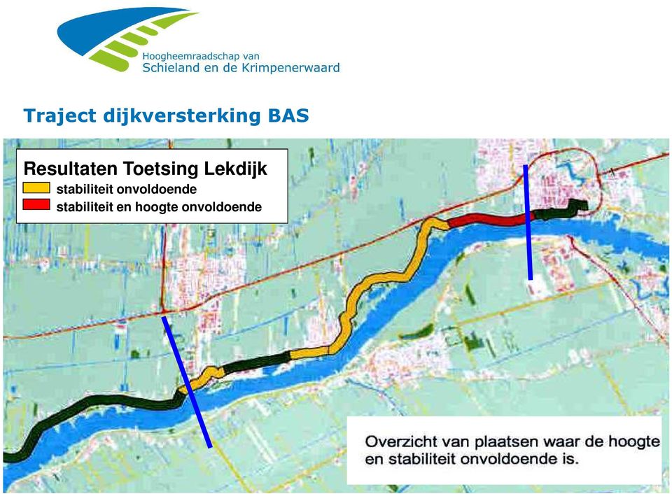 stabiliteit onvoldoende