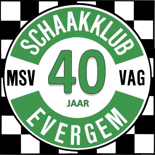 BE Beste schaakvrienden, Aanstaande vrijdag 16 januari hopen we veel volk te ontvangen op de laatste feestavond ter gelegenheid van 40 jaar MSV Evergem, met onze BINGO-schaak 40 voor groot en klein.