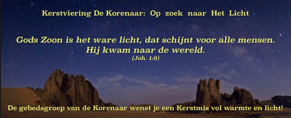 Pagina 4 Op zoek naar het Licht Gods Zoon is het ware licht, dat schijnt voor alle mensen. Hij kwam naar de wereld. Joh. 1:9 Met elkaar mogen we een licht zijn in deze donkere wereld.