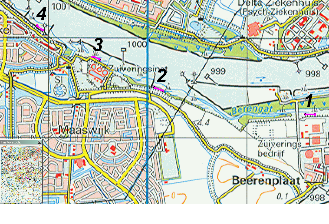 gebied 3: De rietkraag van het Allemansgriend is behoorlijk breed maar staat wel sterk onder invloed van de