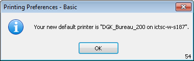 3. Zoek de gewenste Citrix-printer in de lijst van Available printers Klik op [Refresh] als de gewenste printer er nog niet bij staat 4.