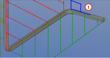 Optie Beschrijving Voorbeeld van een draaihoek 1. Been 1 2. Been 2 3. Been 3 4. Richting van de draaihoek 5.