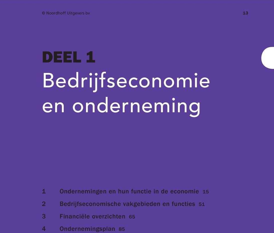 economie 5 2 Bedrijfseconomische vakgebieden en