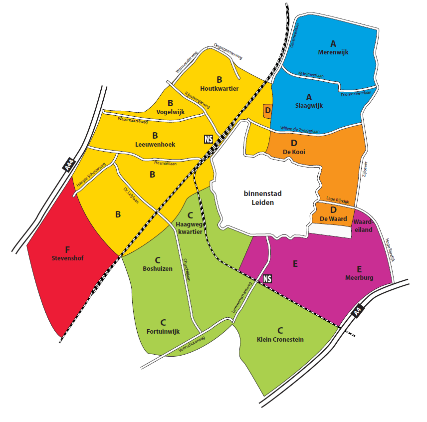 BIJLAGE 3 Bijlage bij uitvoeringsbesluit XV lid 3a: Overzicht van de inzameldagen van de minicontainers in de diverse wijken en kaart met de locatie en grenzen van de wijken.