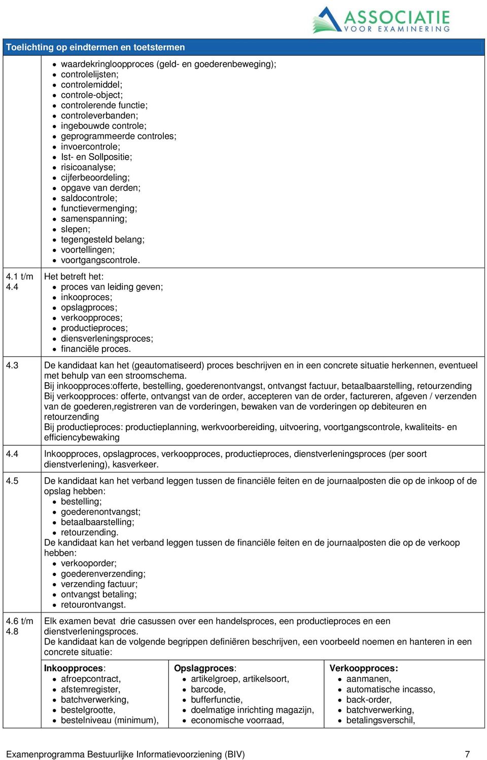 invoercontrole; Ist- en Sollpositie; risicoanalyse; cijferbeoordeling; opgave van derden; saldocontrole; functievermenging; samenspanning; slepen; tegengesteld belang; voortellingen;