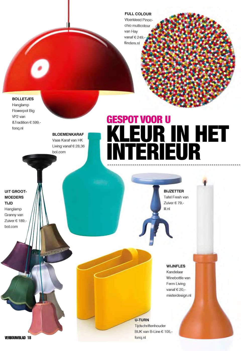 com GESPOT VOOR U KLEUR IN HET INTERIEUR UIT GROOT- MOEDERS TIJD Hanglamp Granny van Zuiver 189,- bol.