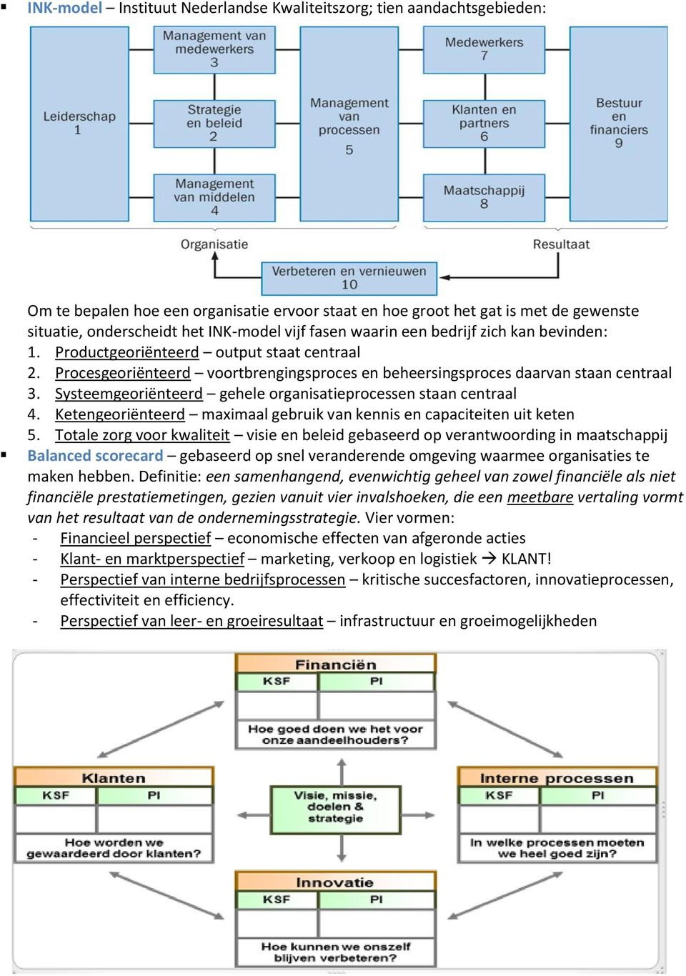 Systeemgeoriënteerd gehele organisatieprocessen staan centraal 4. Ketengeoriënteerd maximaal gebruik van kennis en capaciteiten uit keten 5.