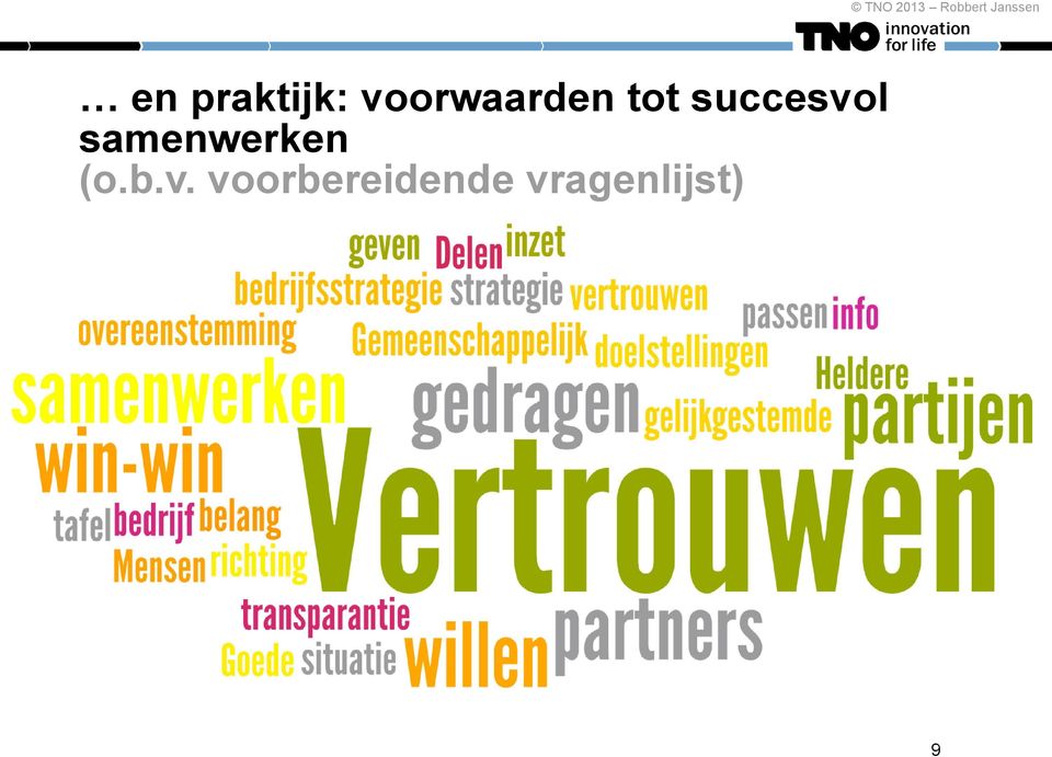 succesvol samenwerken