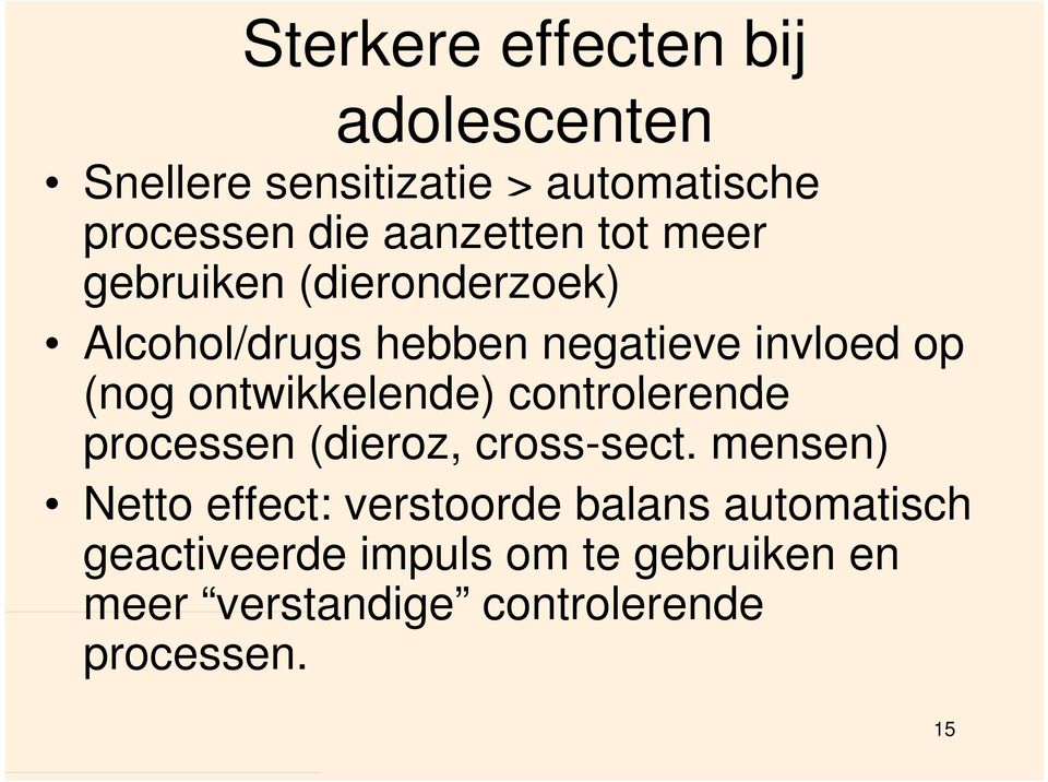 ontwikkelende) controlerende processen (dieroz, cross-sect.