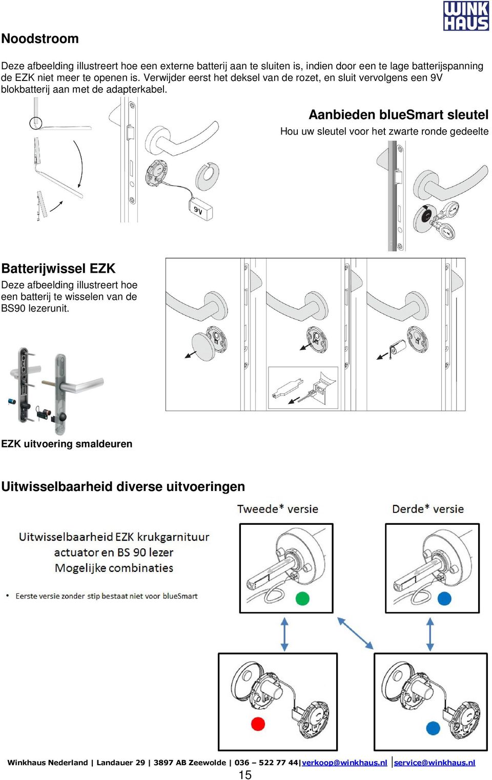 Verwijder eerst het deksel van de rozet, en sluit vervolgens een 9V blokbatterij aan met de adapterkabel.