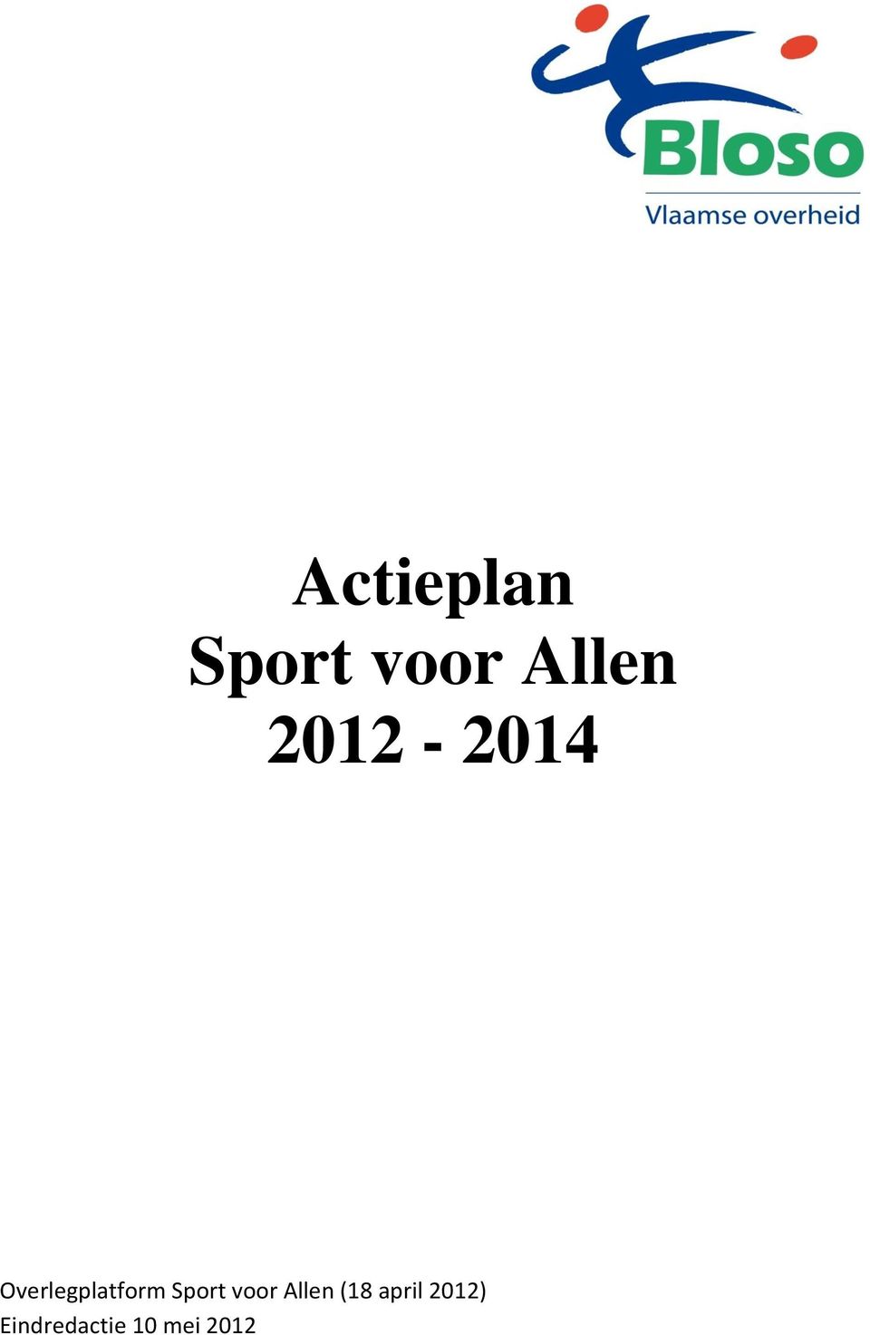 Sport voor Allen (18 april