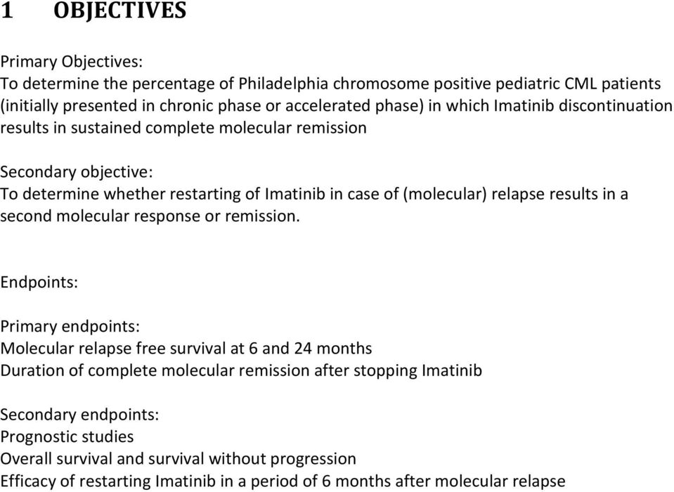 results in a second molecular response or remission.