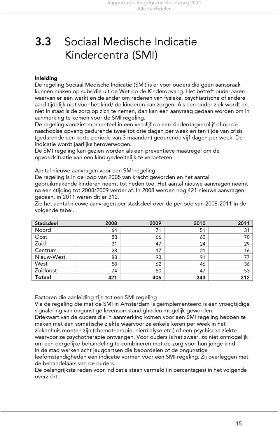 Als een ouder ziek wordt en niet in staat is de zorg op zich te nemen, dan kan een aanvraag gedaan worden om in aanmerking te komen voor de SMI regeling.