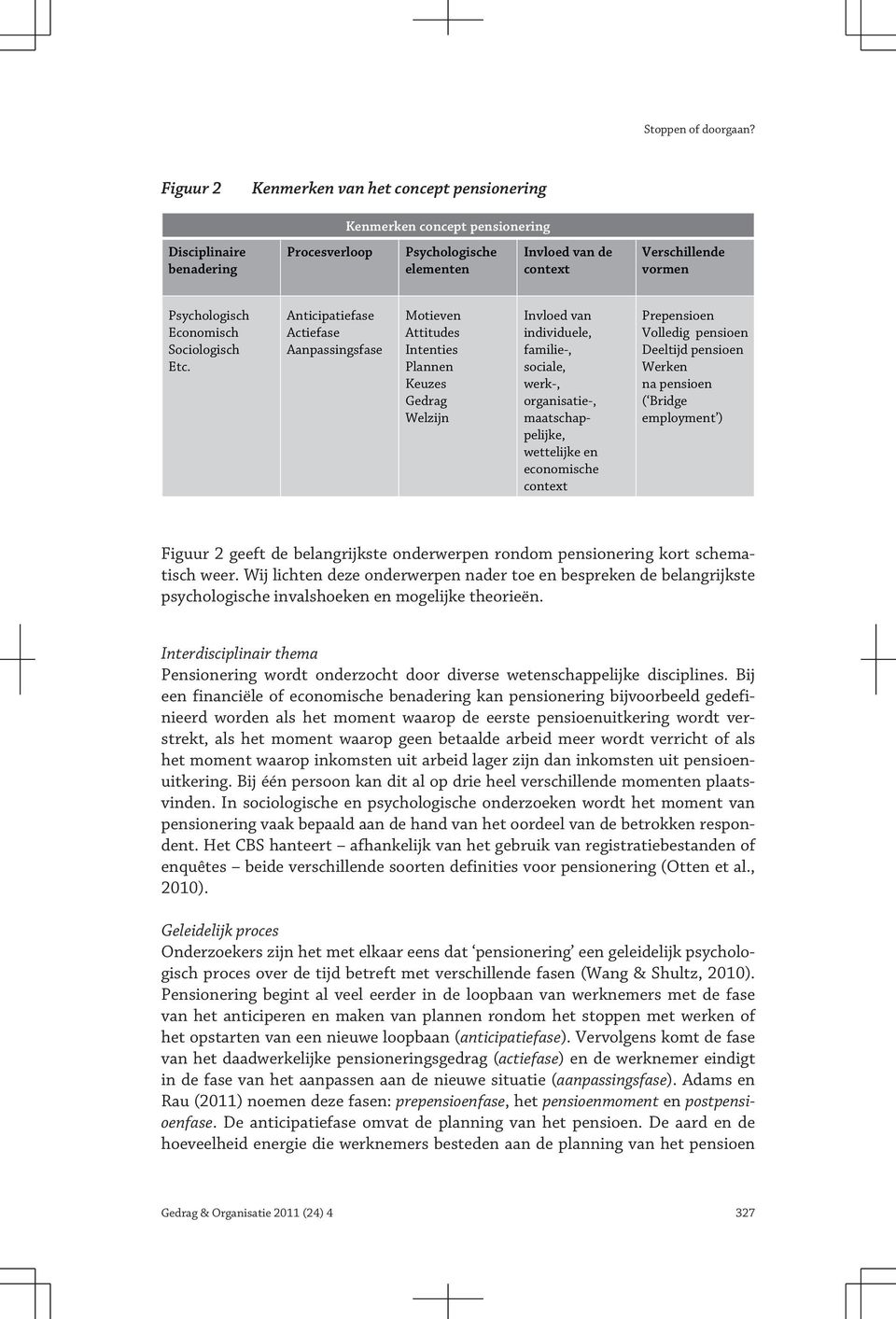 Psychologisch Economisch Sociologisch Etc.