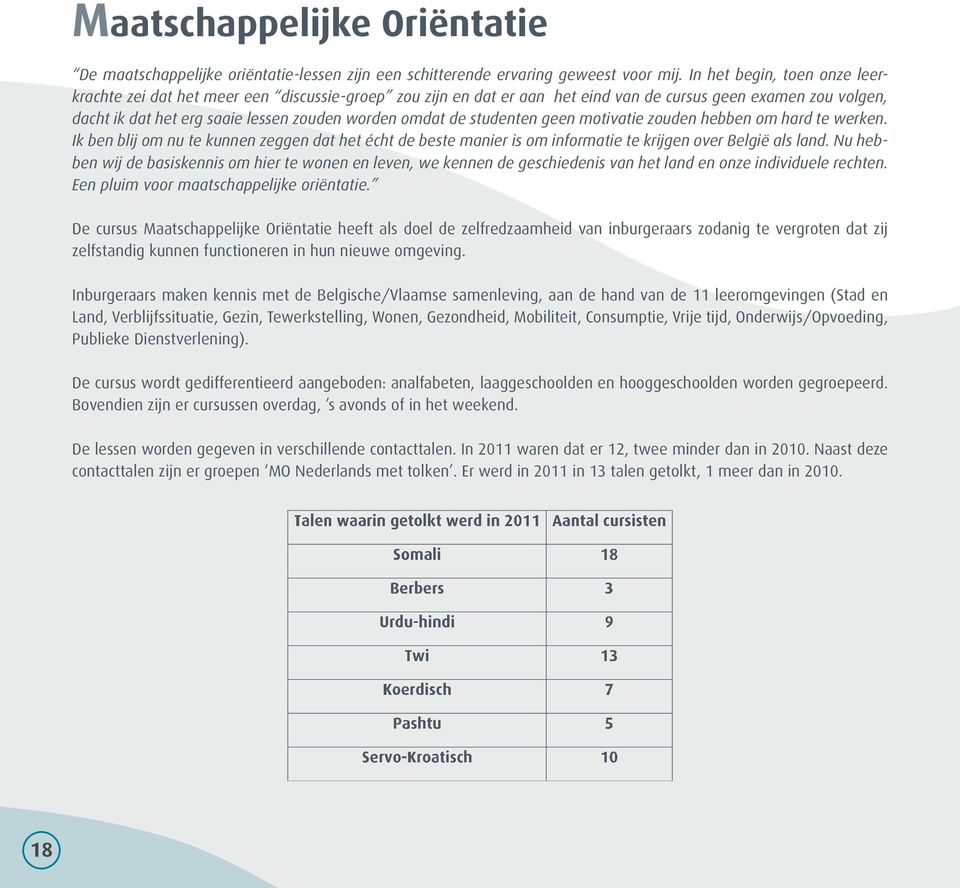 studenten geen motivatie zouden hebben om hard te werken. Ik ben blij om nu te kunnen zeggen dat het écht de beste manier is om informatie te krijgen over België als land.