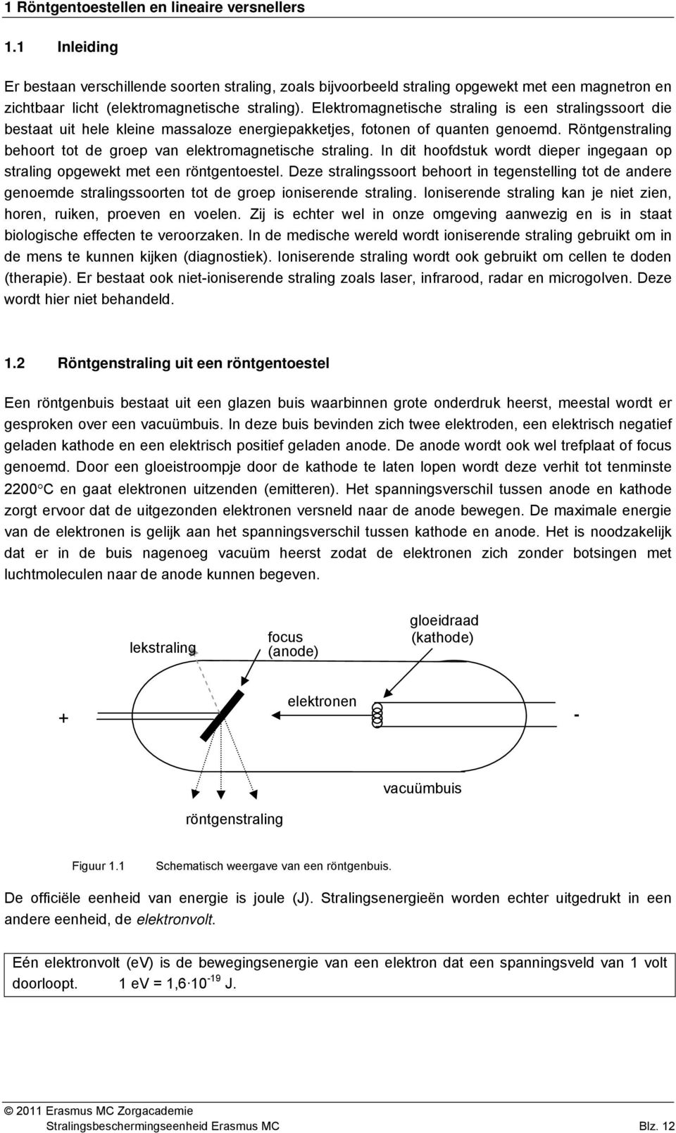 Elektromagnetische straling is een stralingssoort die bestaat uit hele kleine massaloze energiepakketjes, fotonen of quanten genoemd.