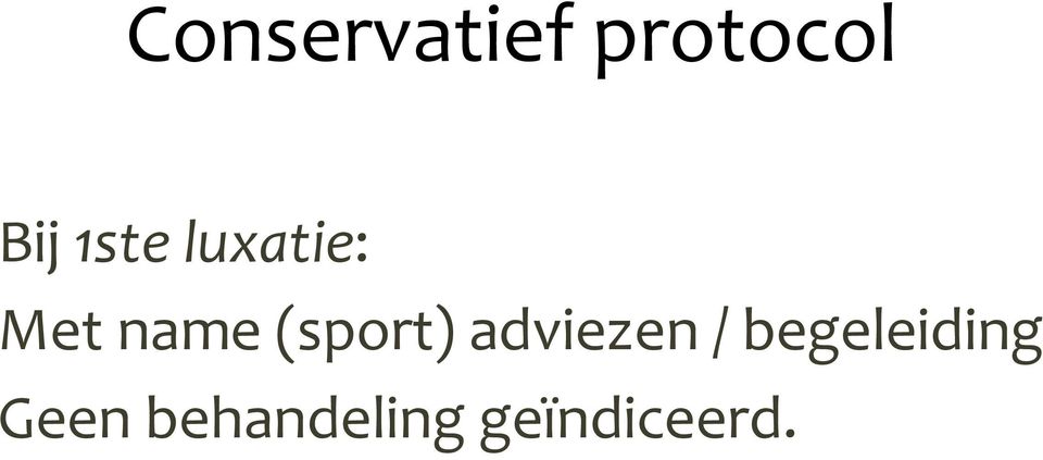 (sport) adviezen /