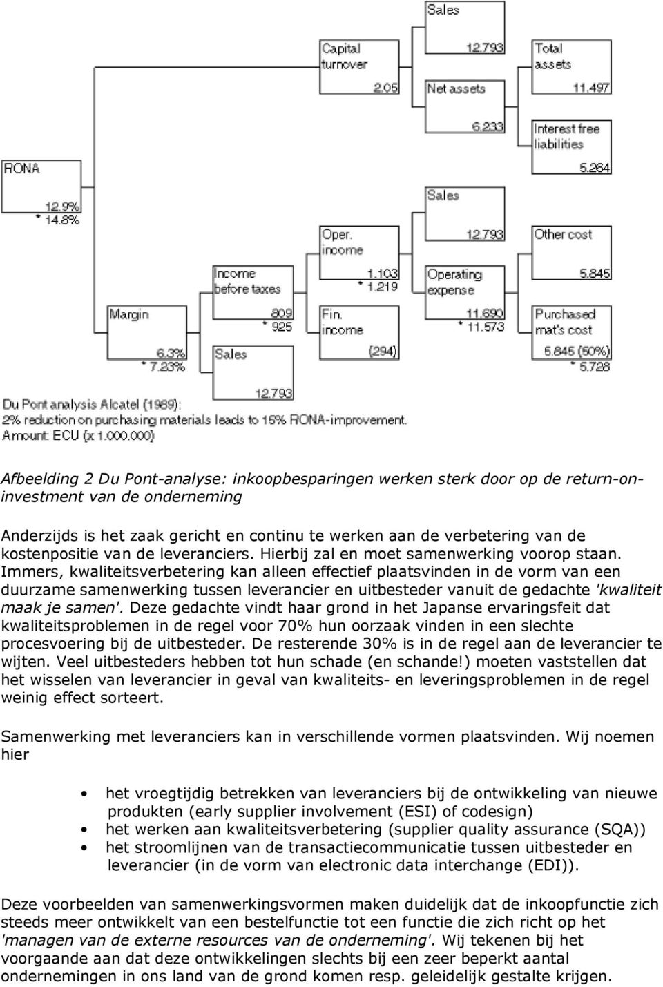 Immers, kwaliteitsverbetering kan alleen effectief plaatsvinden in de vorm van een duurzame samenwerking tussen leverancier en uitbesteder vanuit de gedachte 'kwaliteit maak je samen'.